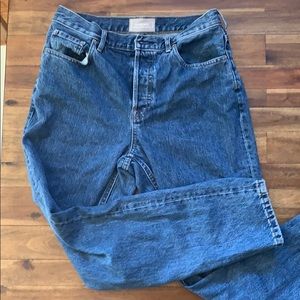 Everlane High Rise Cheeky Straight Jean